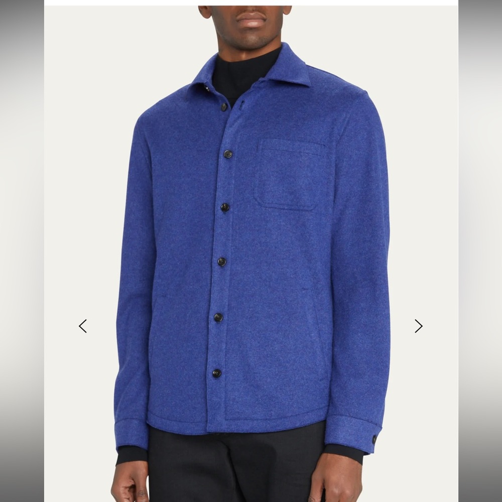 Maurizio Baldassari Cashmere Overshirt